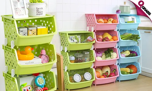 4-Layer Multipurpose Storage Rack!